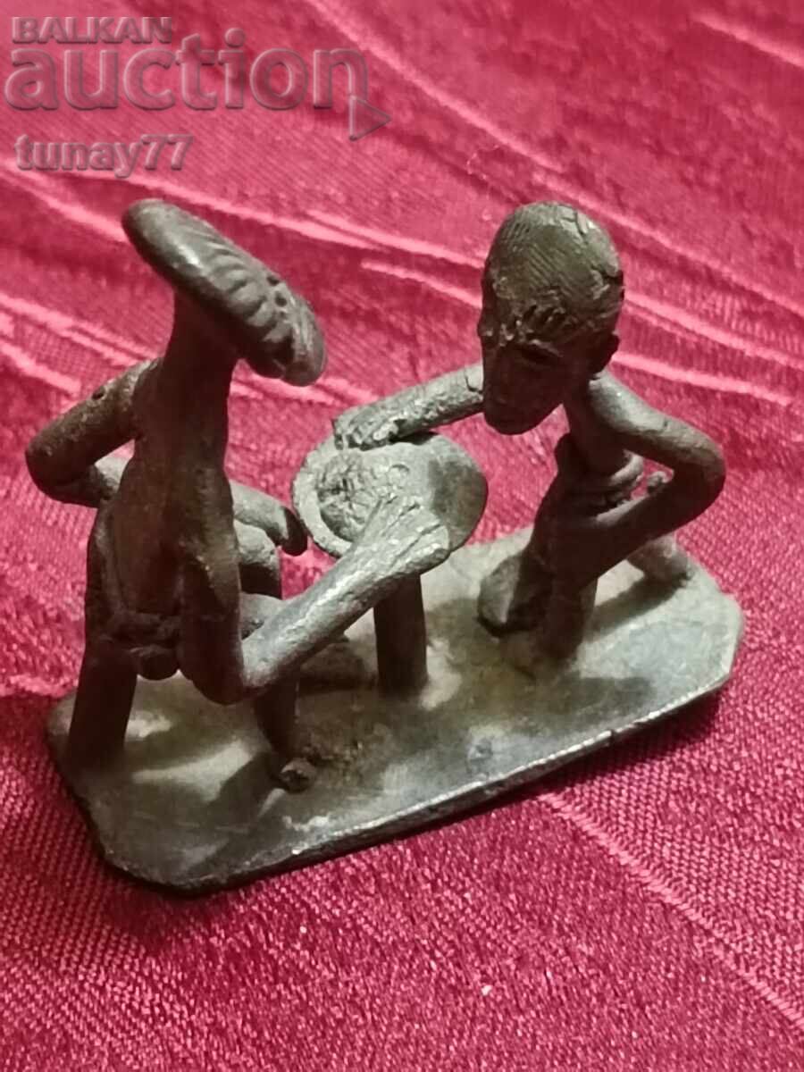 Аукцион Статуетка пласти  Изкуство на племето Акан Ашанти Африканска