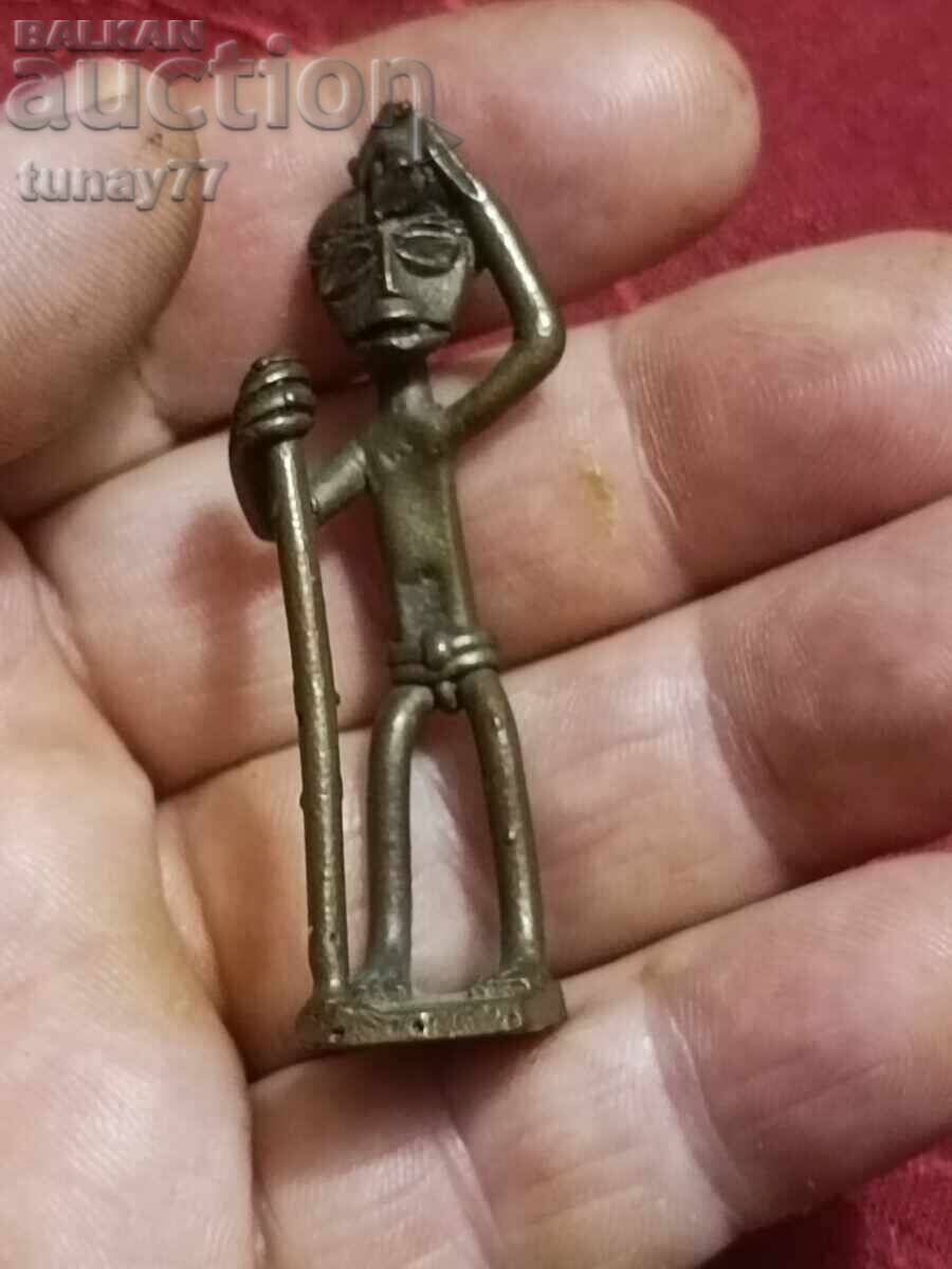 Statuetă din plastic Artă a tribului Akan Ashanti Africană - 6