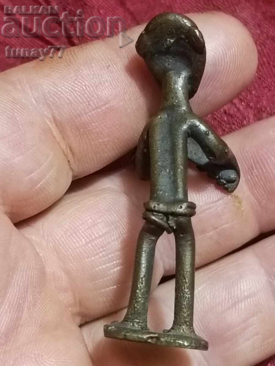 Statuetă din plastic Artă a tribului Akan Ashanti Africană - 5 Statuetă din plastic Artă a tribului Akan Ashanti Africană - 5