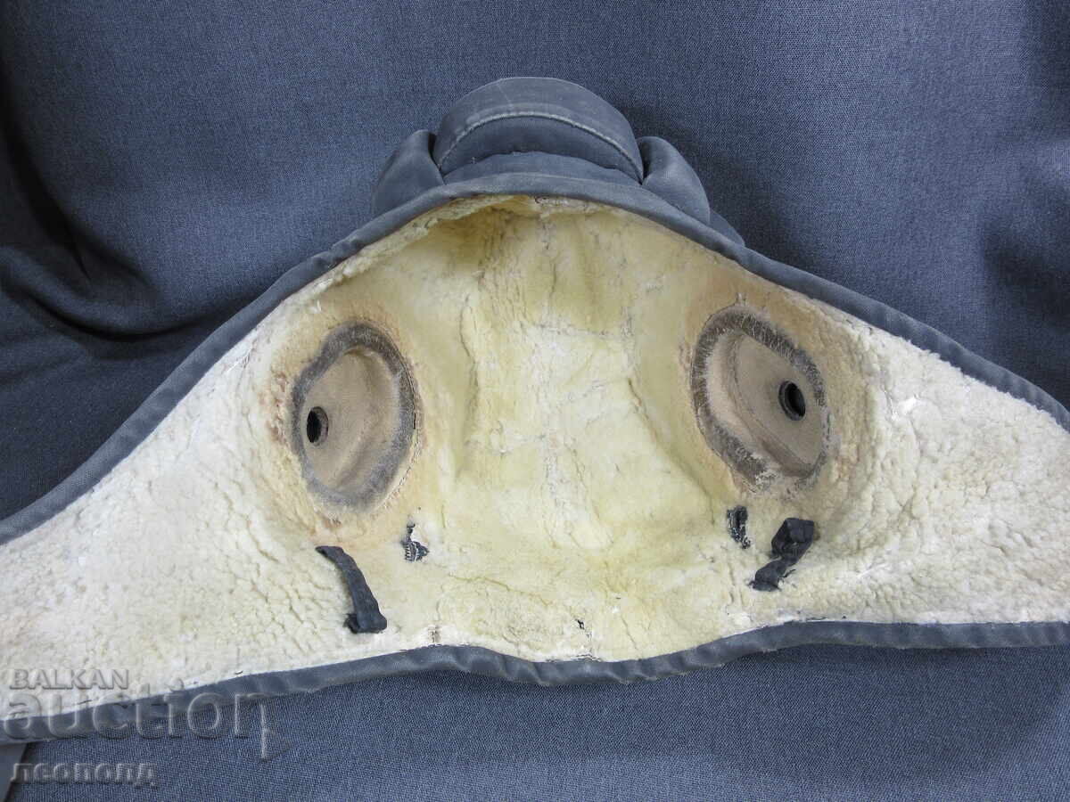 CASCĂ DE TANC VINTAGE URSS BNA TANC - 7 CASCĂ DE TANC VINTAGE URSS BNA TANC - 7