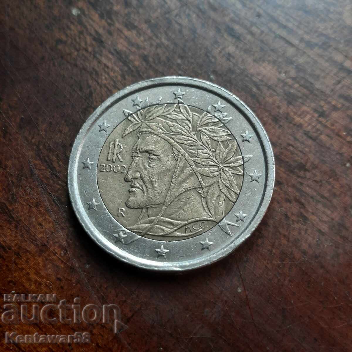 2 euro 2002 Italia
