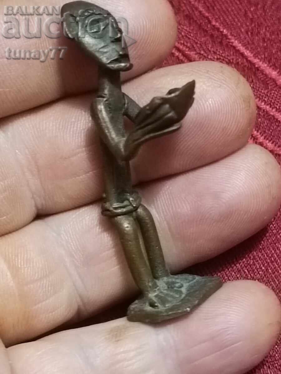 Livrarea Statuetă din plastic Artă a tribului Akan Ashanti Africană Livrarea Statuetă din plastic Artă a tribului Akan Ashanti Africană