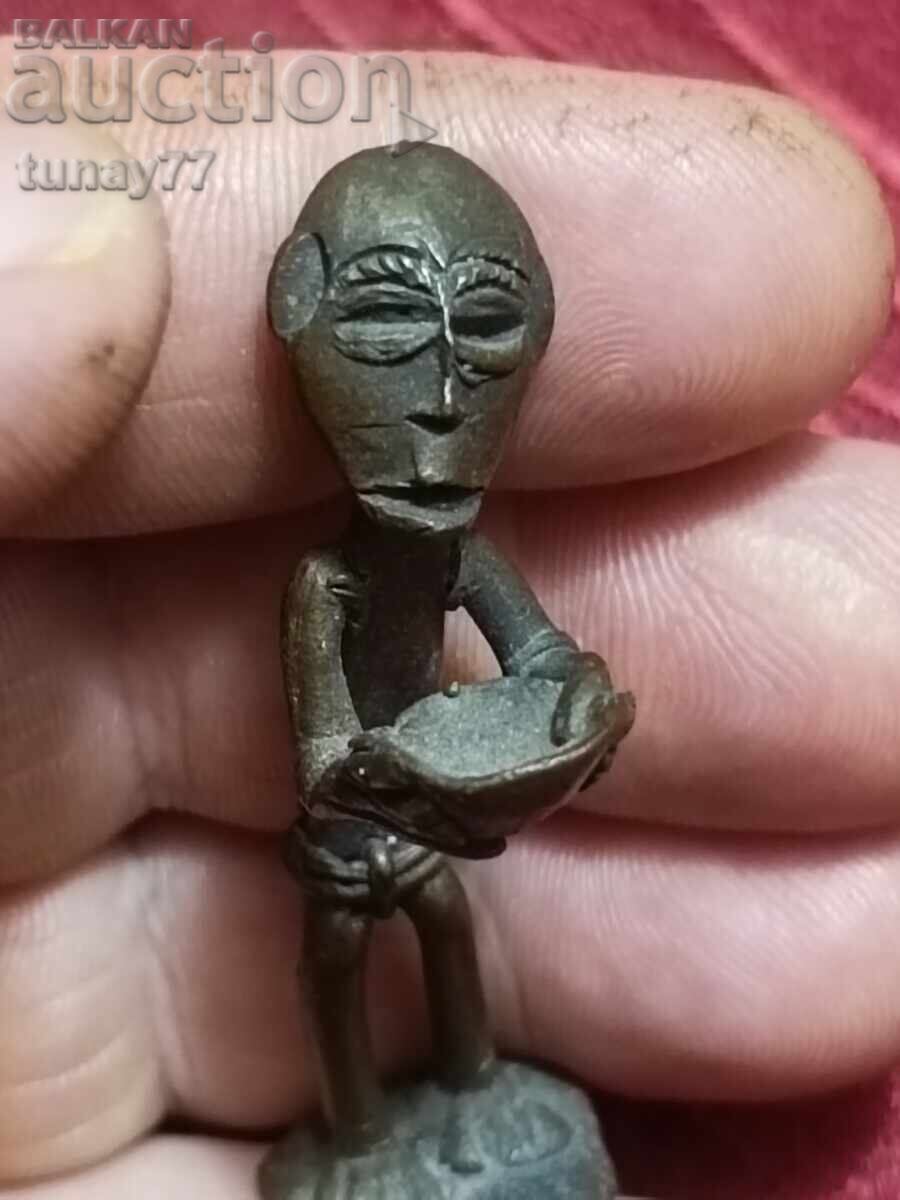 Statuetă din plastic Artă a tribului Akan Ashanti Africană - 5 Statuetă din plastic Artă a tribului Akan Ashanti Africană - 5