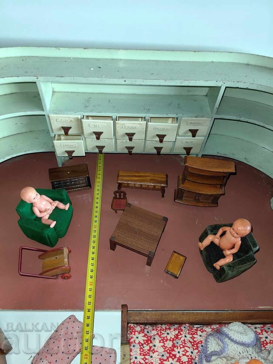 LUMEA PĂPUȘILOR - LOT JUCĂRII PENTRU COPII PĂPUȘĂ PĂPUȘI MOBILIER - 5