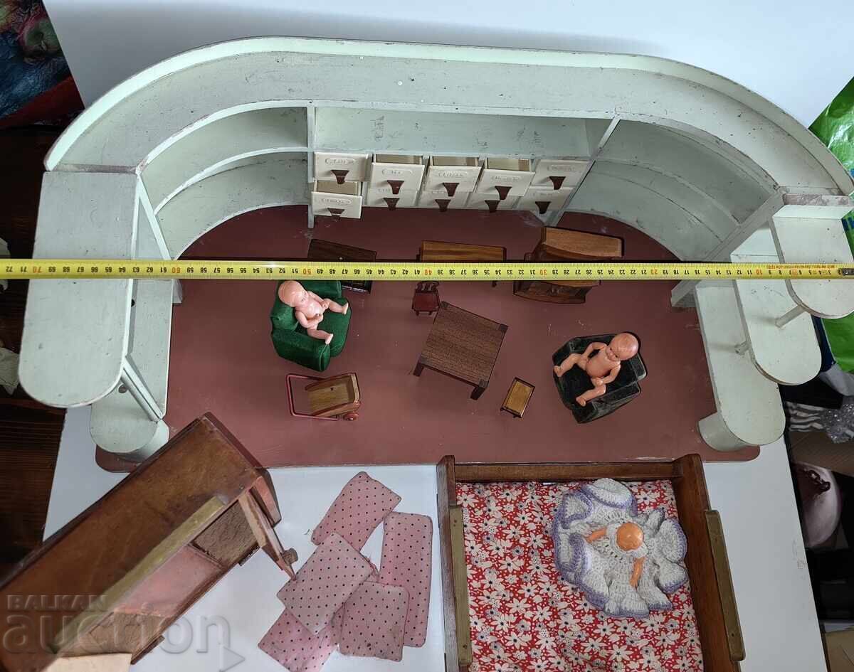 LUMEA PĂPUȘILOR - LOT JUCĂRII PENTRU COPII PĂPUȘĂ PĂPUȘI MOBILIER - 6