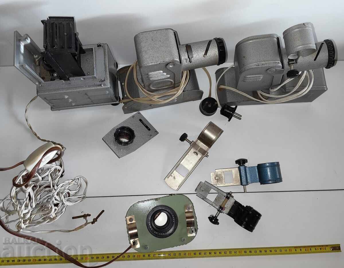 LOT SOC SLIDE PROJECTORS PROJECTION APPARATUS UNKNOWN WORKING CONDITION με τιμή € 20.00 | 39.12 BGN
