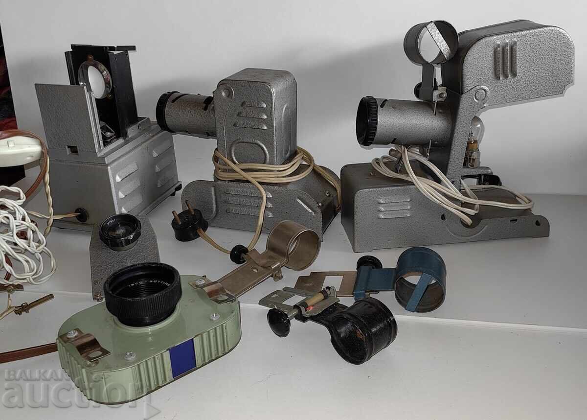 LOT SOC SLIDE PROJECTORS PROJECTION APPARATUS UNKNOWN WORKING CONDITION - 5