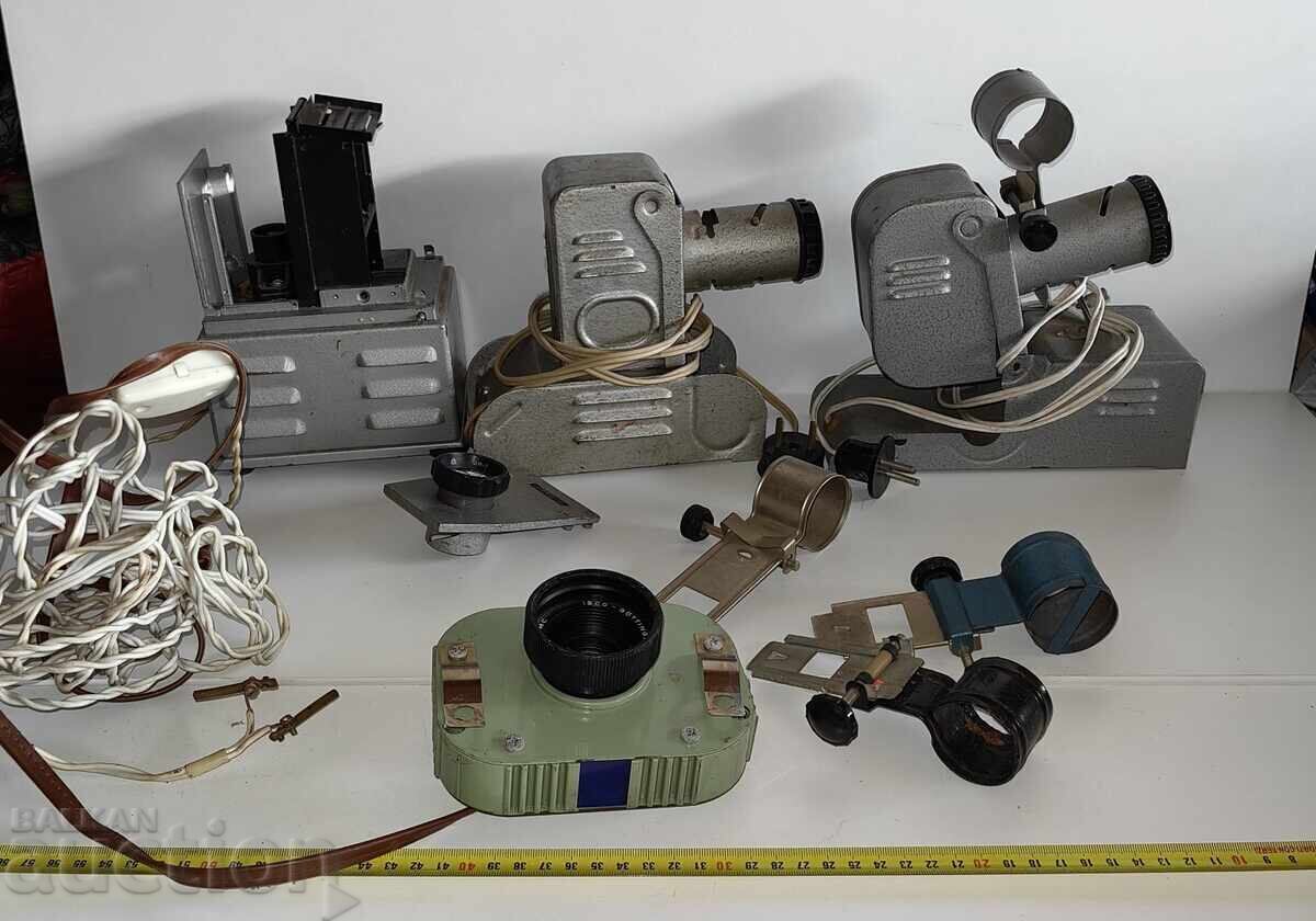 LOT SOC SLIDE PROJECTORS PROJECTION APPARATUS UNKNOWN WORKING CONDITION