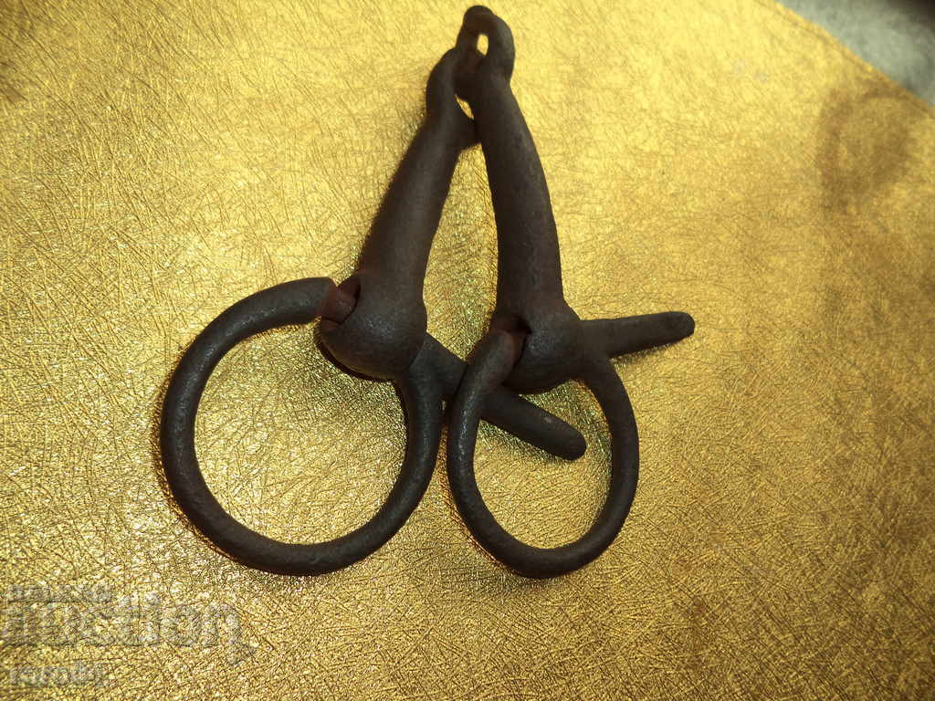 ΠΑΛΙΑ ΧΕΙΡΟΠΟΙΗΤΑ ΣΙΔΕΡΕΝΙΑ ΧΑΛΙΝΑ ΑΛΟΓΟΥ - ΕΞΑΙΡΕΤΙΚΑ - 7 ΠΑΛΙΑ ΧΕΙΡΟΠΟΙΗΤΑ ΣΙΔΕΡΕΝΙΑ ΧΑΛΙΝΑ ΑΛΟΓΟΥ - ΕΞΑΙΡΕΤΙΚΑ - 7