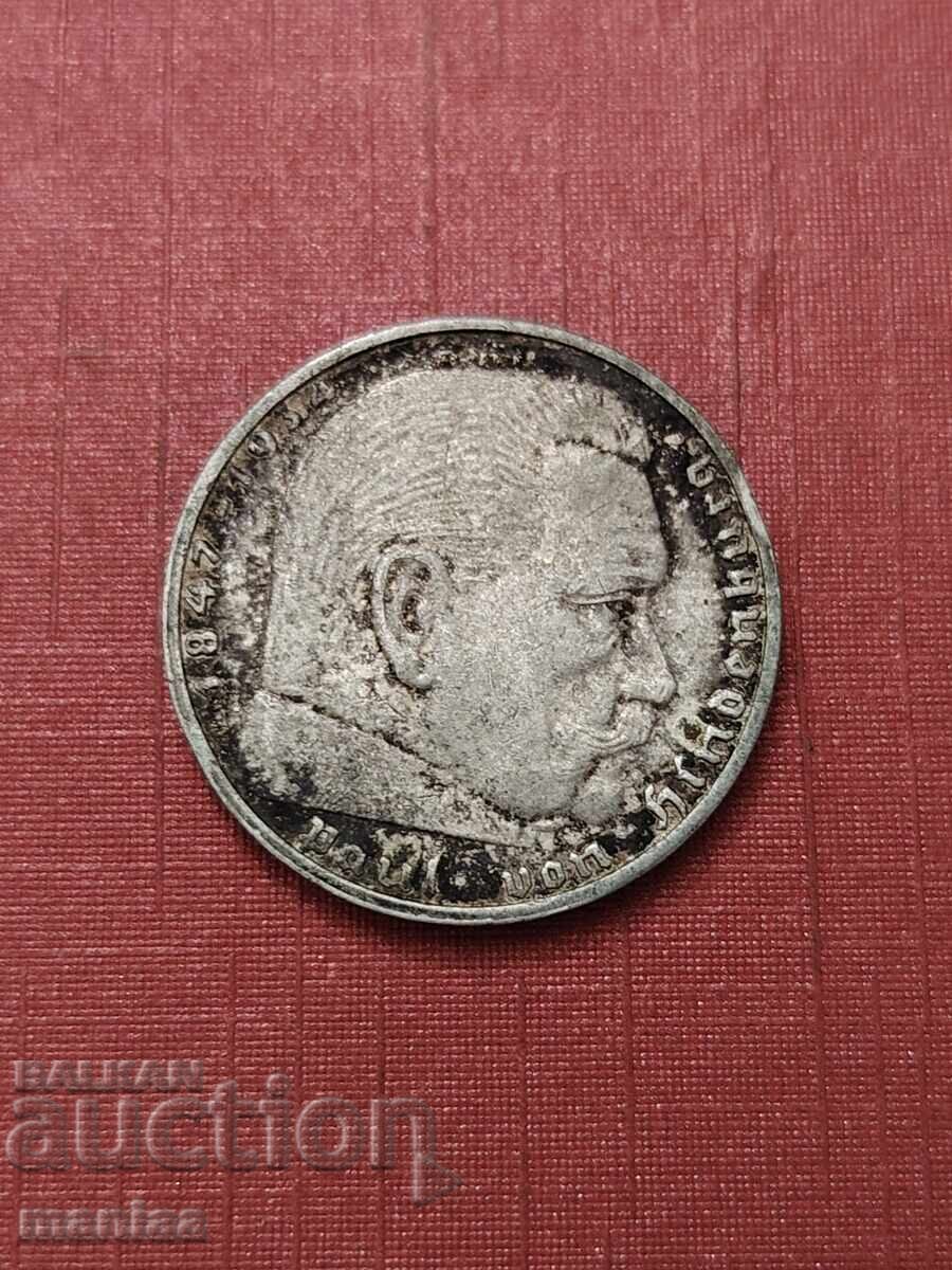 Auction  2 Marks 1939 Silver!