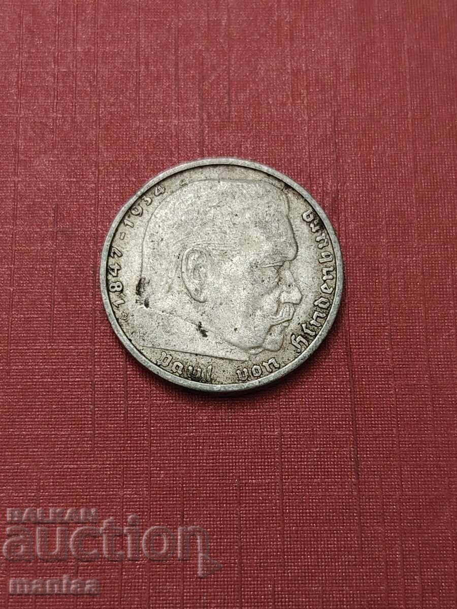 Auction  2 Marks 1939 Silver!