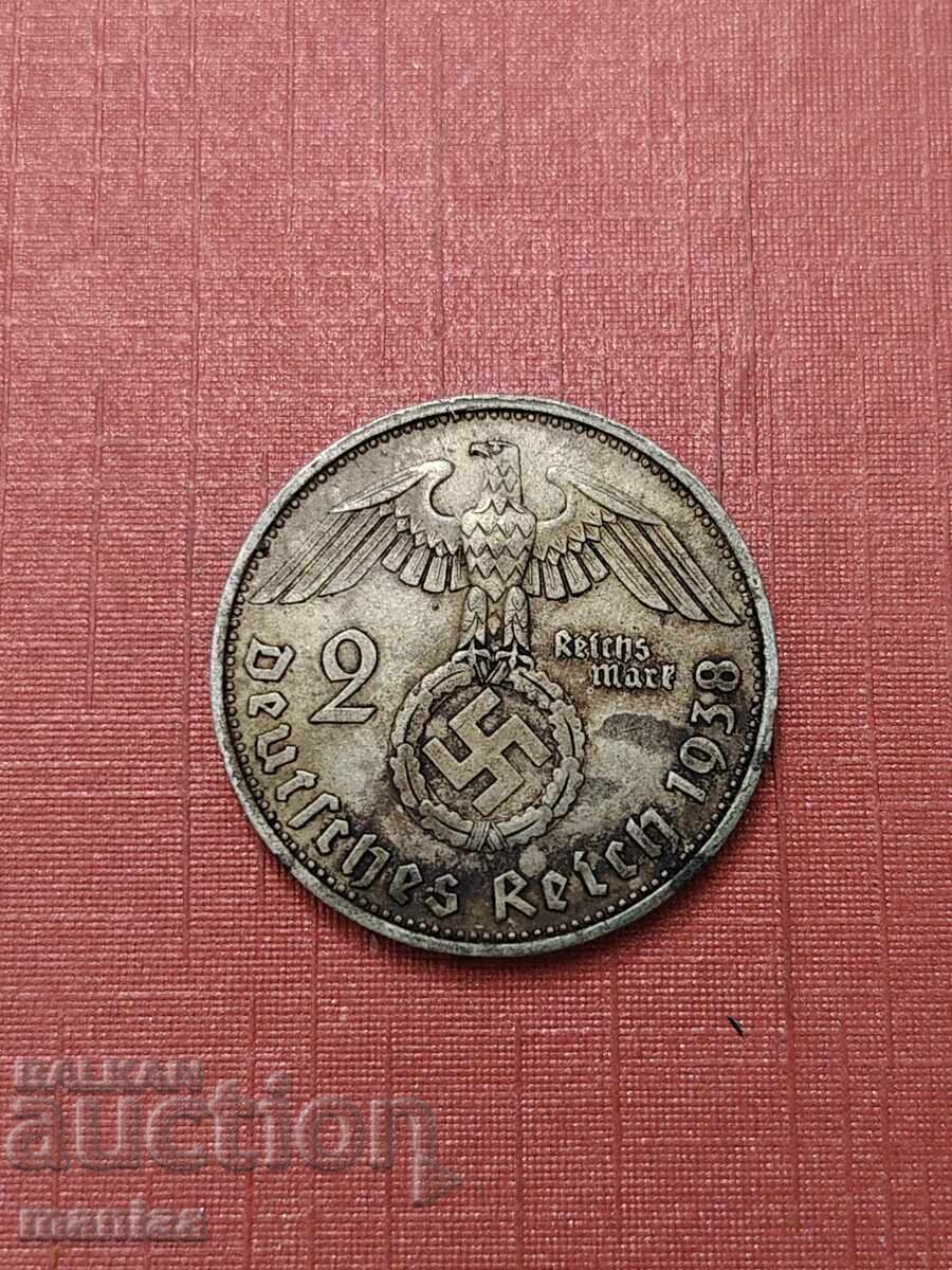 2 Marks 1938 Silver! with price € 25.00 | 48.90 BGN