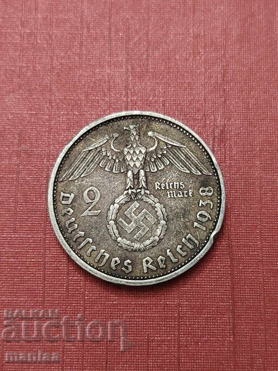 2 Marks 1938 Silver! with price € 25.00 | 48.90 BGN