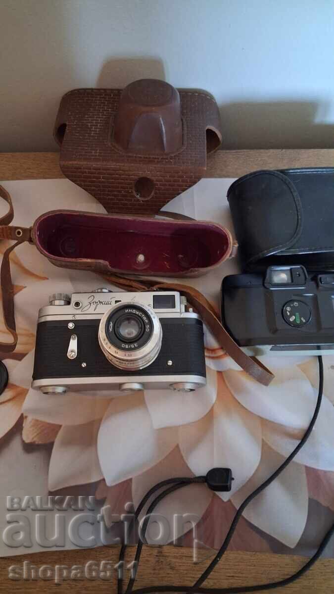 Aparat foto Zorki și Canon