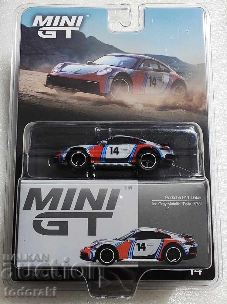 Mini GT Porsche 911 Dakar 1:64 Mașinuță Porsche Dakar Blister cu preț € 30.00 | 58.68 BGN Mini GT Porsche 911 Dakar 1:64 Mașinuță Porsche Dakar Blister cu preț € 30.00 | 58.68 BGN