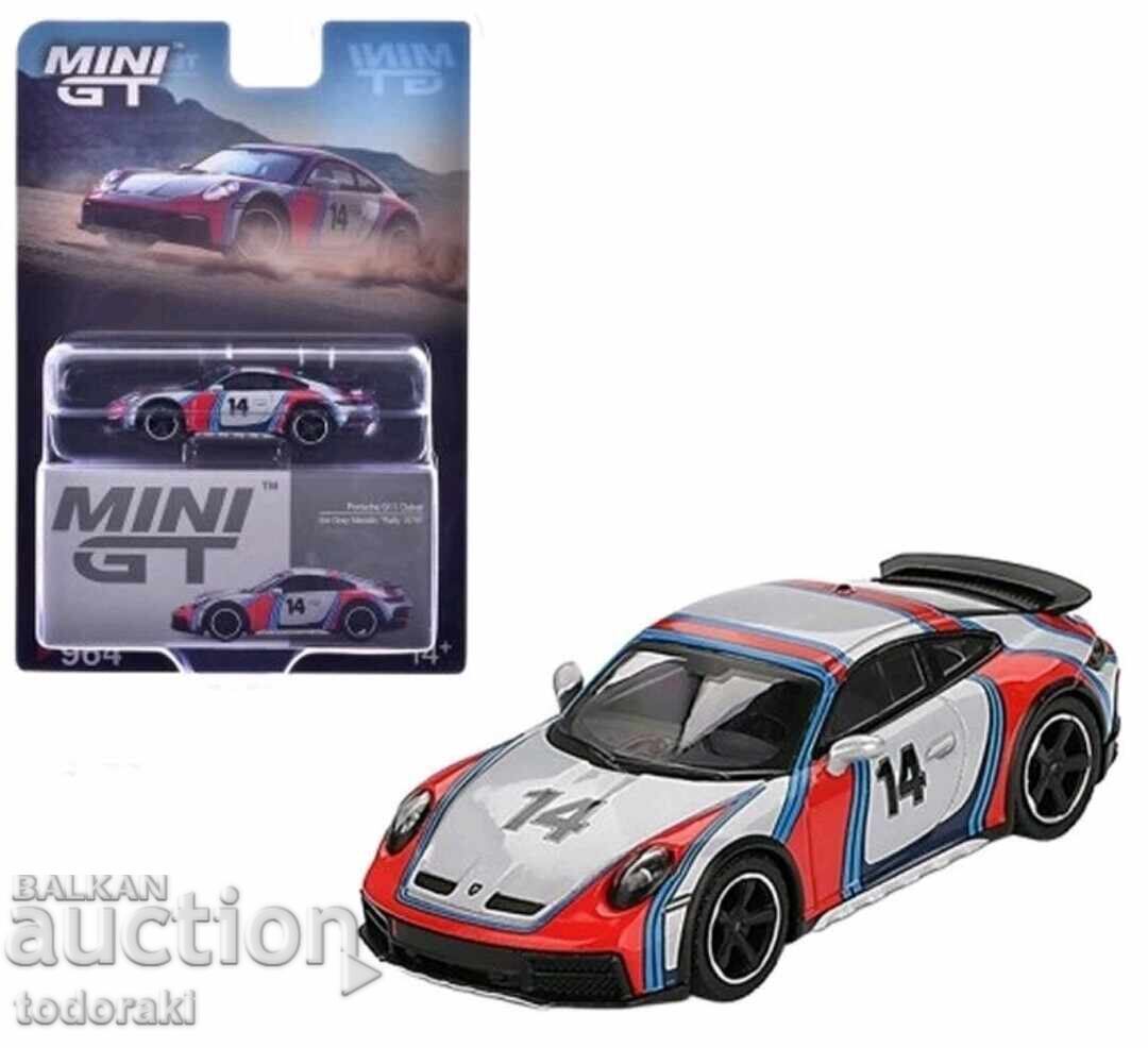 Mini GT Porsche 911 Dakar 1:64 Mașinuță Porsche Dakar Blister Mini GT Porsche 911 Dakar 1:64 Mașinuță Porsche Dakar Blister