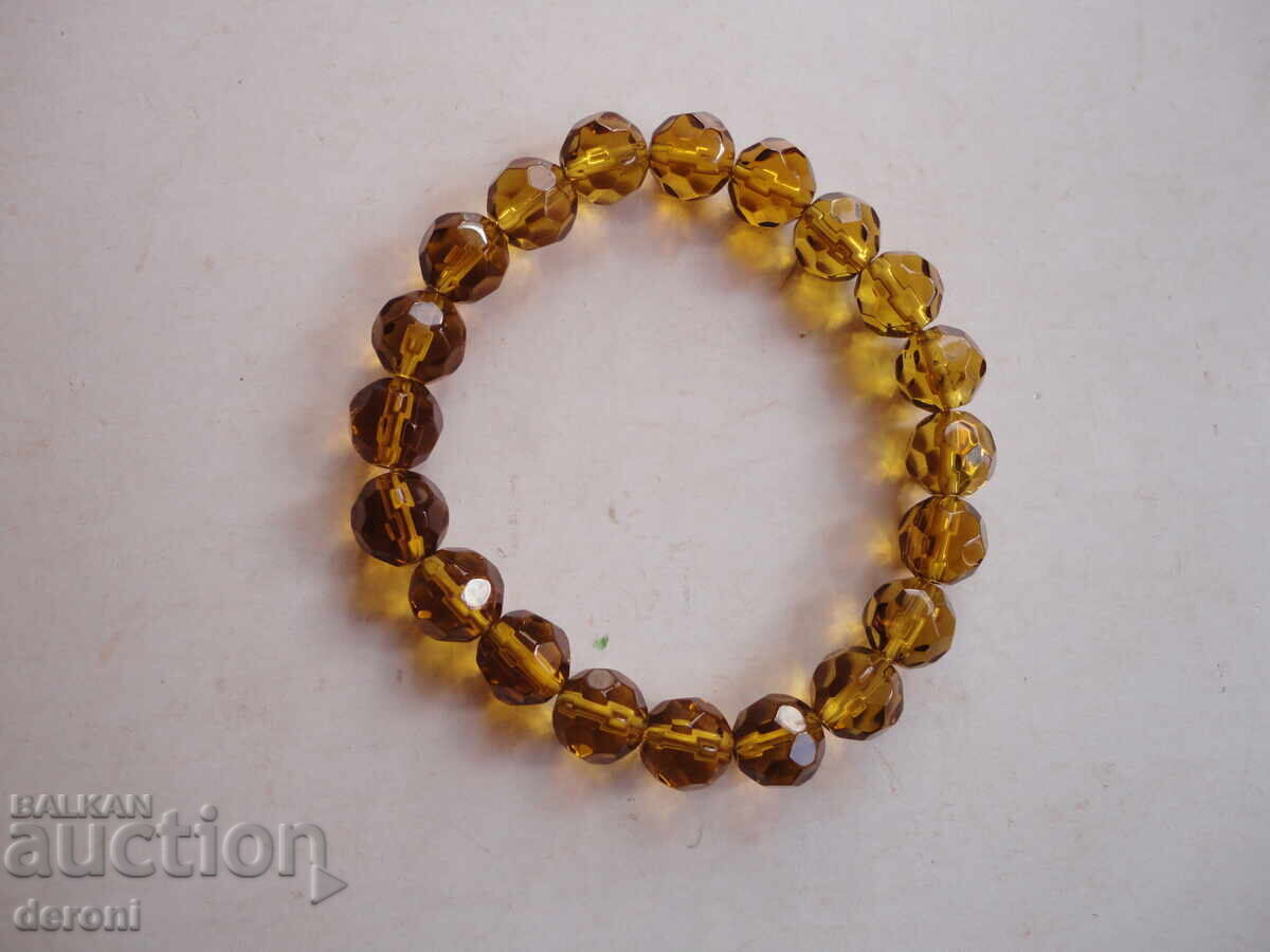 Ελαστικό βραχιόλι με φανταζετέ πέτρες 2 - 5