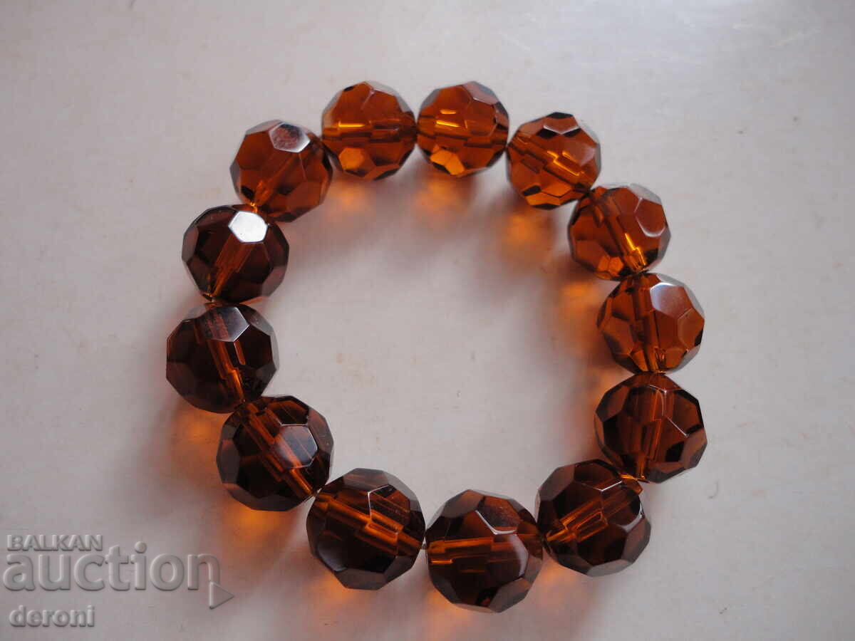 Παράδοση Εκπληκτικό ελαστικό βραχιόλι με πέτρες με έδρες 6 Παράδοση Εκπληκτικό ελαστικό βραχιόλι με πέτρες με έδρες 6