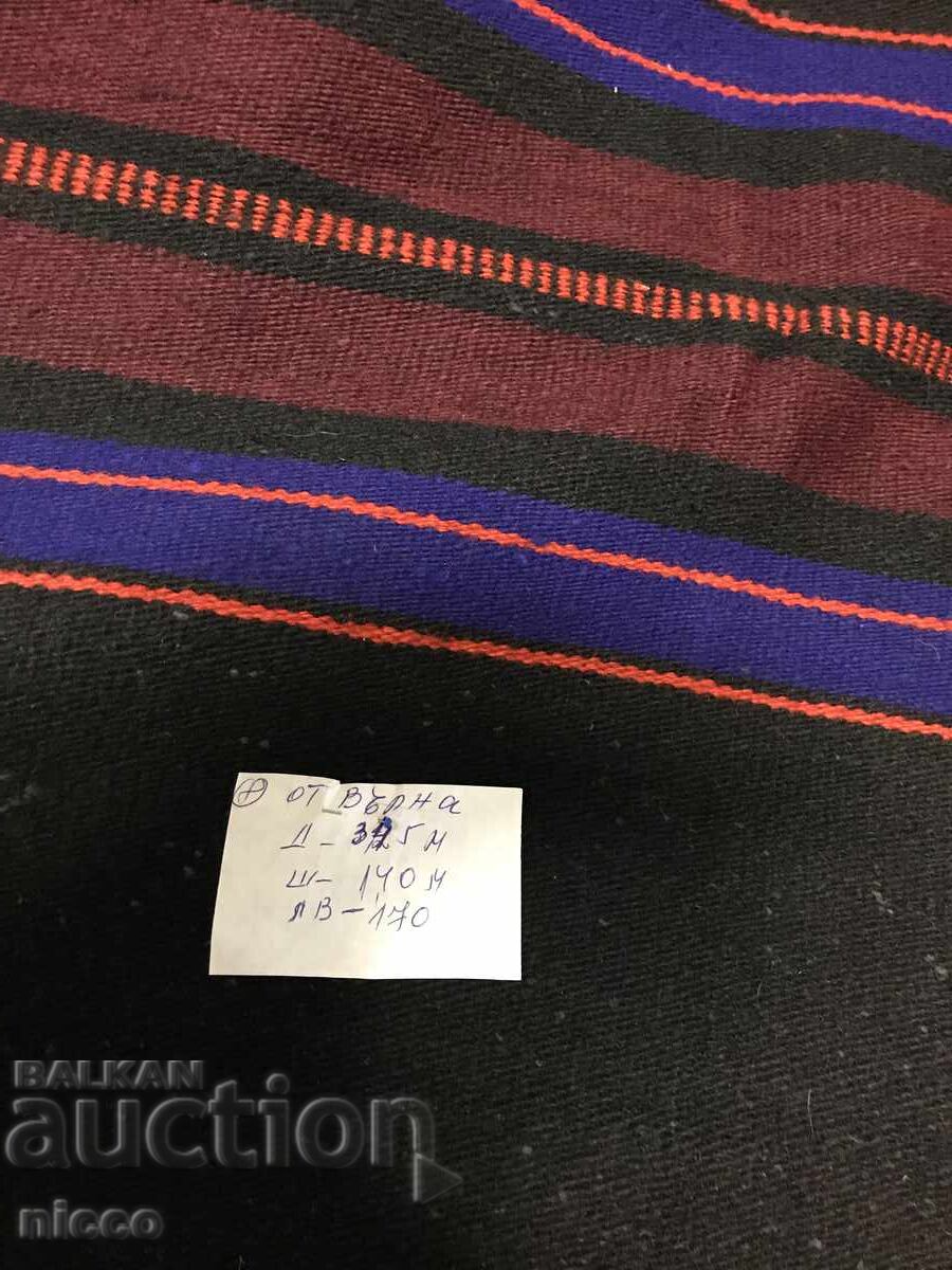 РЪЧНО ТЪКАНА ЧЕРГА  345/140см. - 5