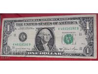 Банкнота-САЩ-1 долар 1981