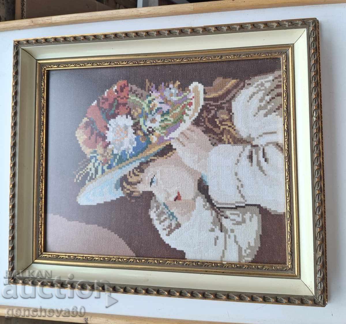 Класически гоблен,,Момичето с шапка" - 6 Класически гоблен,,Момичето с шапка" - 6