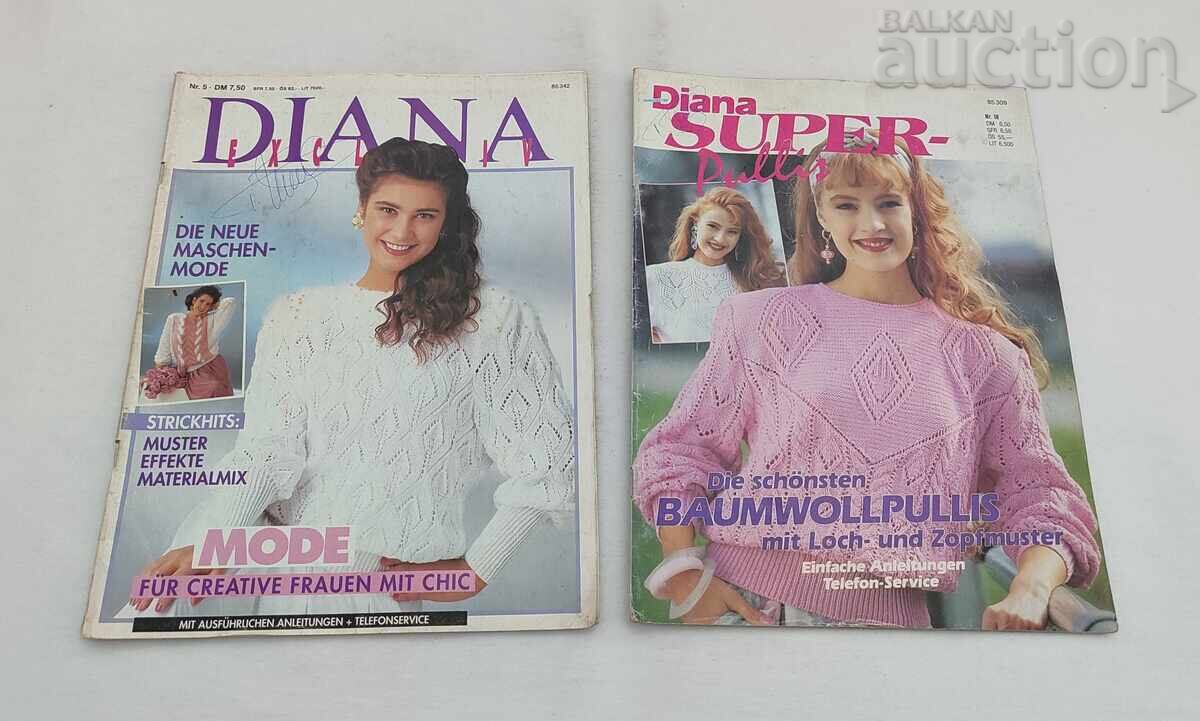 DIANA GERMANY 1992/93 KNITTING MAGAZINES LOT OF 3 with price € 5.50 | 10.76 BGN