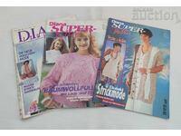 DIANA ГЕРМАНИЯ 1992/93 г. СПИСАНИЯ ЗА ПЛЕТИВО ЛОТ 3 БРОЯ
