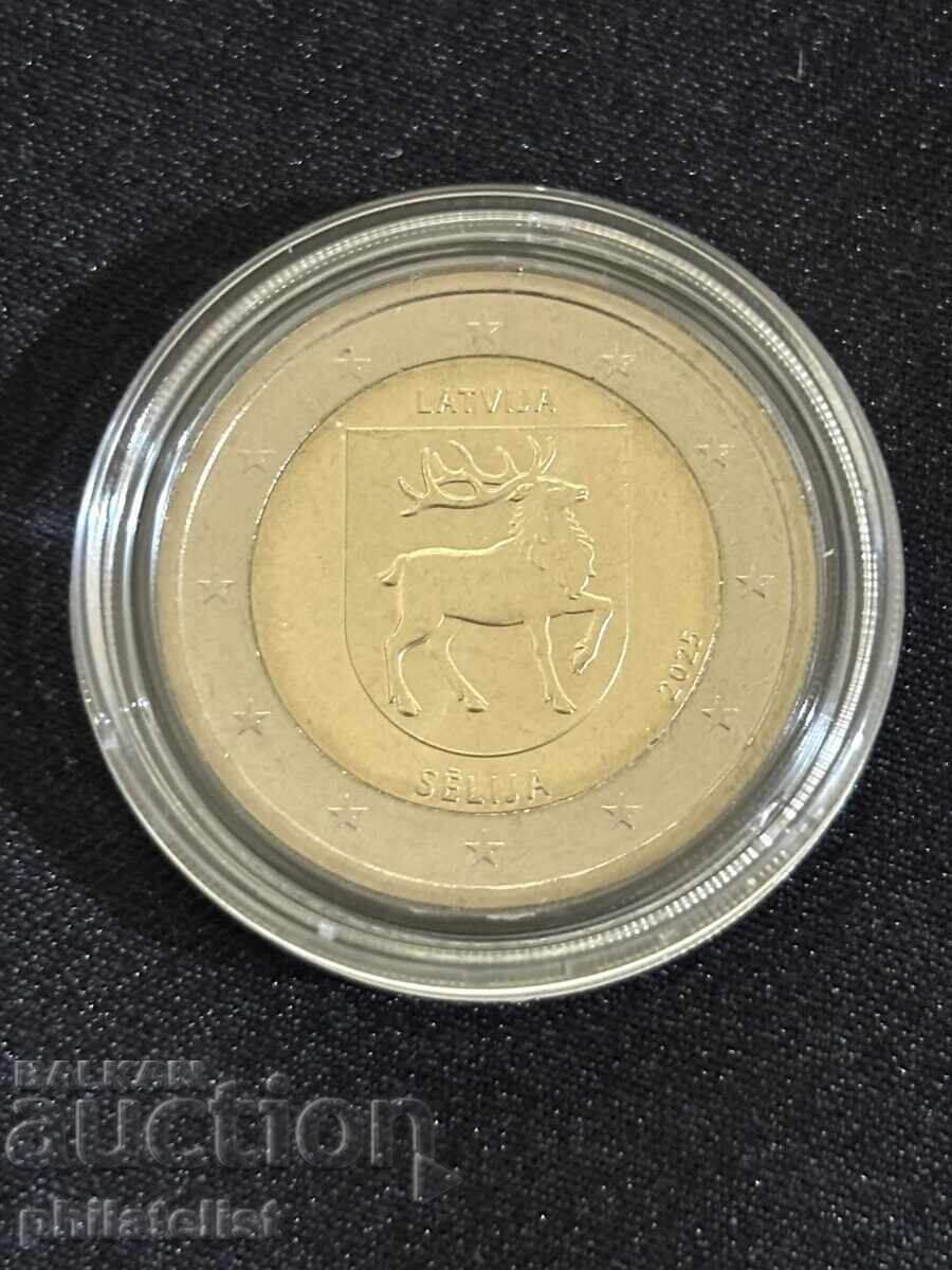 Латвия 2025 – 2 евро – Селия UNC Латвия 2025 – 2 евро – Селия UNC