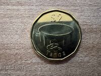 Fiji - 2 Dollars (2012)