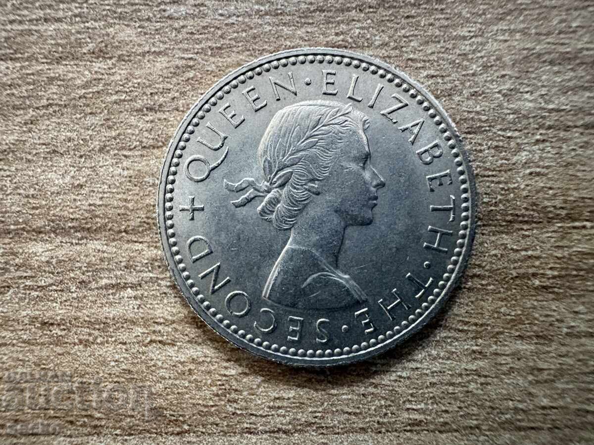 Нова Зеландия - 1 шилинг (1963) с цена € 1.84 | 3.60 лв.