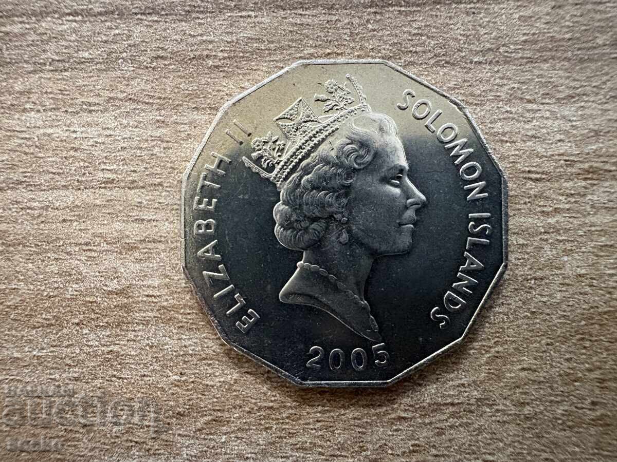 Insulele Solomon - 50 cenți (2005) cu preț € 1.15 | 2.25 BGN