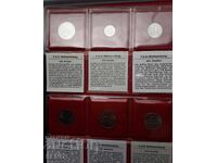 F.A.O-лот 6 монети на Бразилия