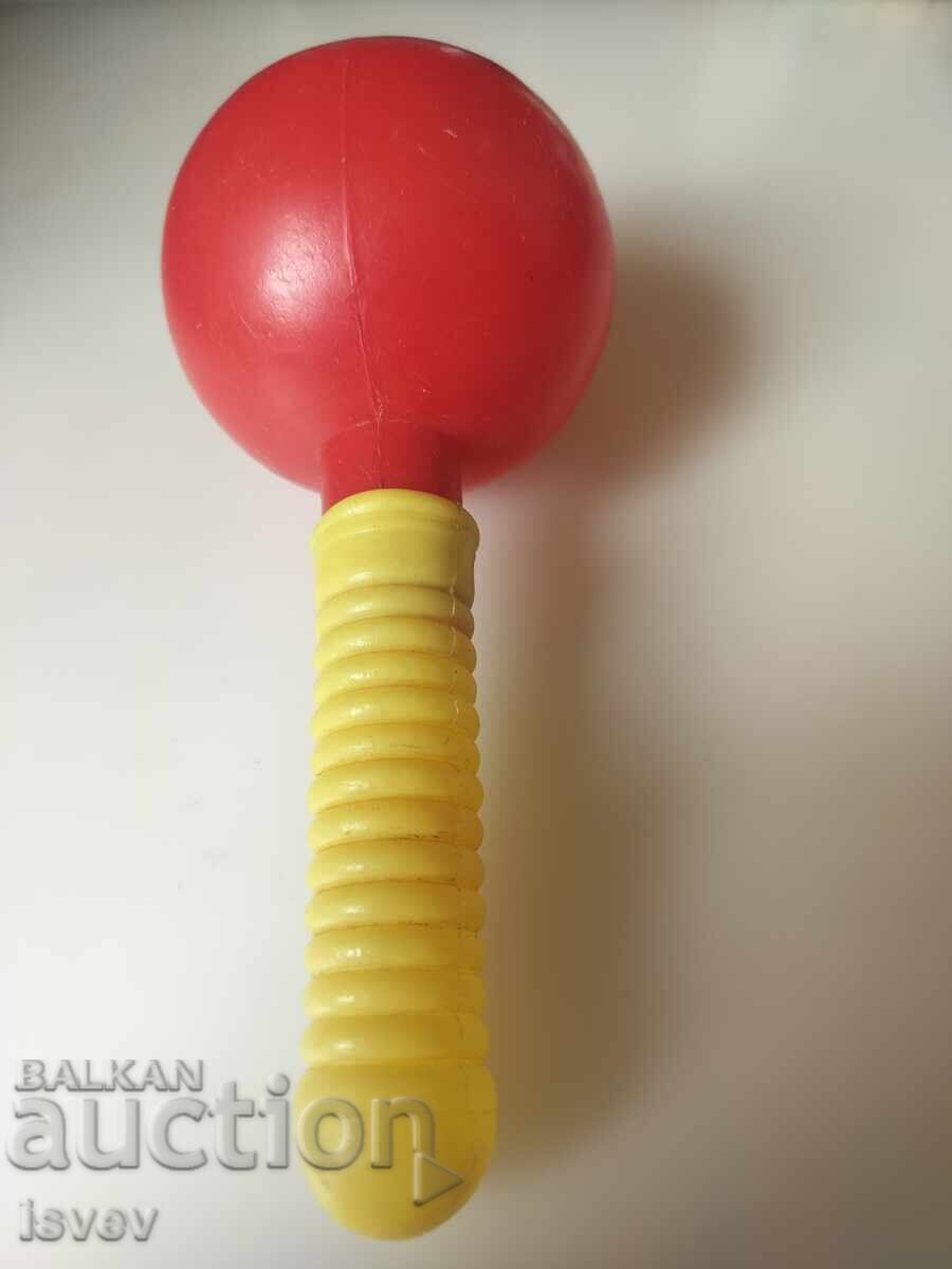 Аукцион Стара соц бебешка играчка дрънкалка