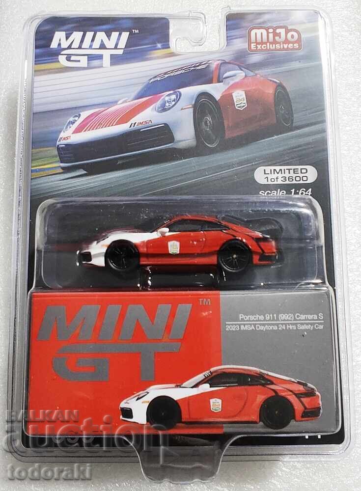 Mini GT Mijo Porsche 911 (992) Carrera S 1:64 Порше Карера с цена € 30.00 | 58.67 лв.