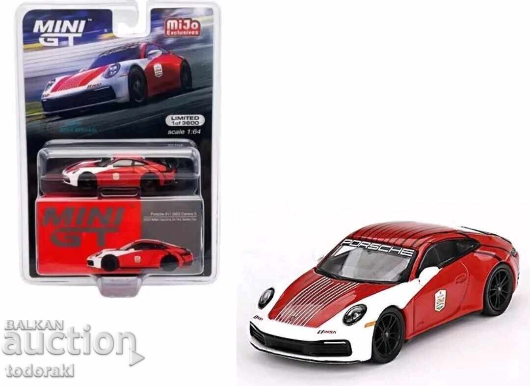 Mini GT Mijo Porsche 911 (992) Carrera S 1:64 Порше Карера