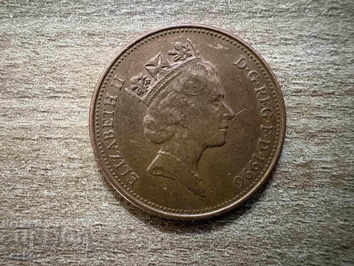 United Kingdom - 2 pence (1996) with price € 0.10 | 0.20 BGN