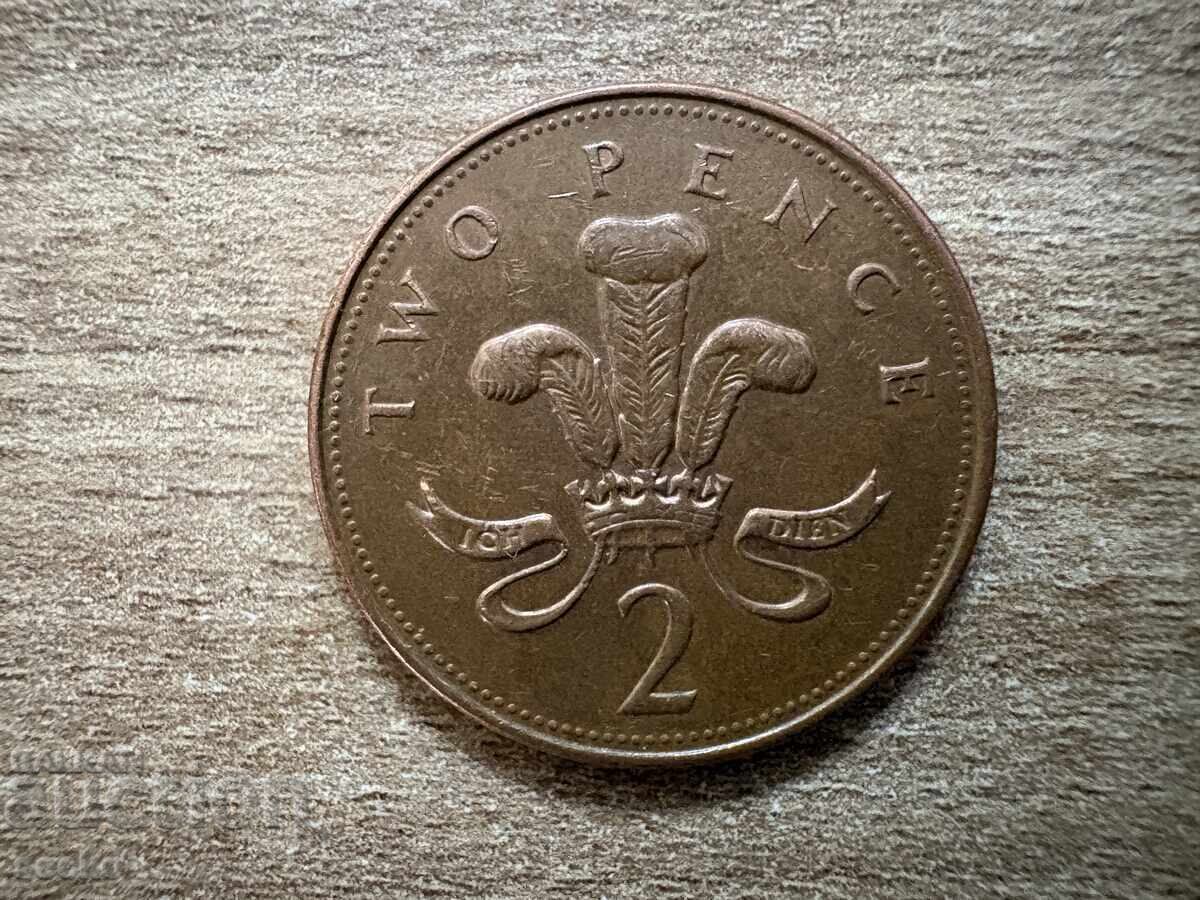 United Kingdom - 2 pence (1996)