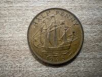 Regatul Unit - 1/2 penny (1965)
