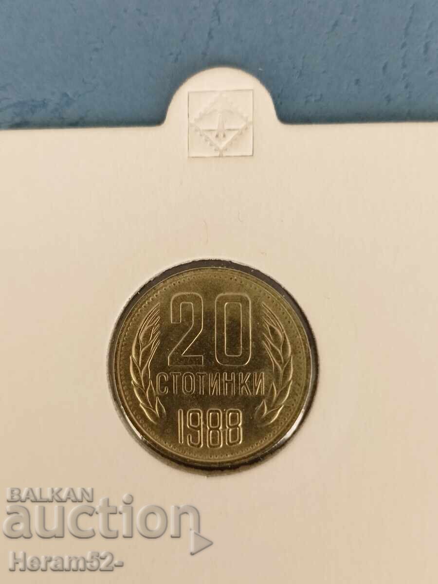20 de cenți 1988