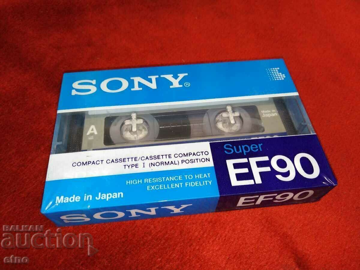 CASETA AUDIO NOUĂ JAPONEZĂ -SONY EF90,casetofon,casetofon
