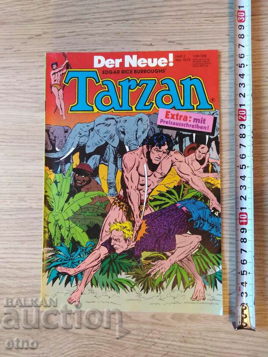 1979, numărul 2, BD GERMANĂ VINTAGE - TARZAN
