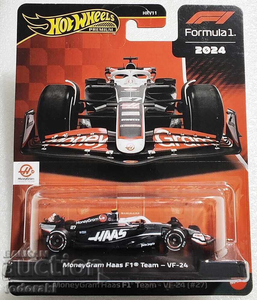 Hot Wheels MoneyGram Haas F1 Team 1:64 Formula 1