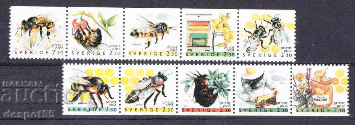 1990. Sweden. Discount stamps - Beekeeping