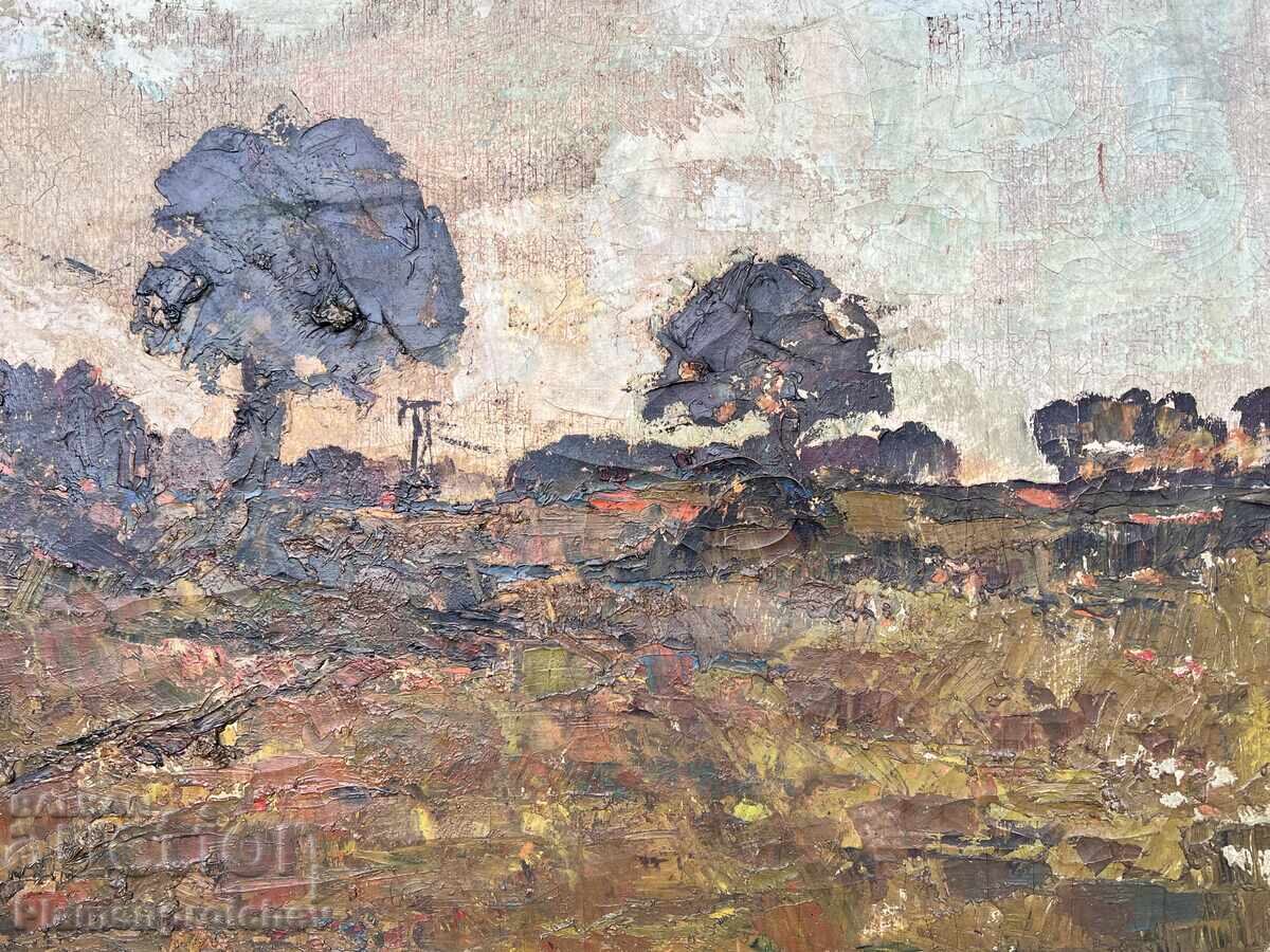 Livrarea TABLOU FOARTE VECHI, ULEI PE PÂNZĂ