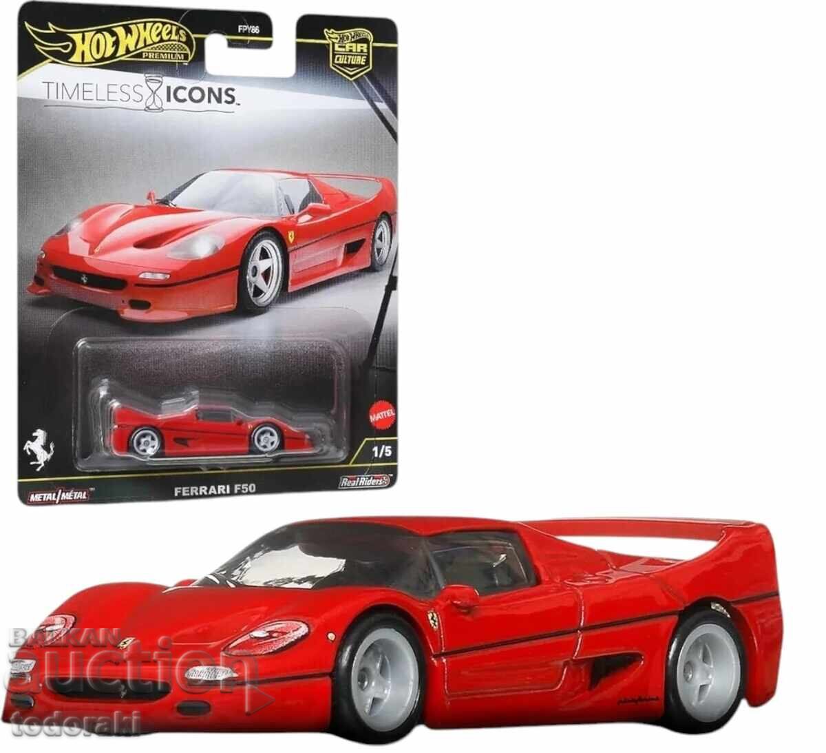 Hot Wheels Premium Ferrari F50 1:64