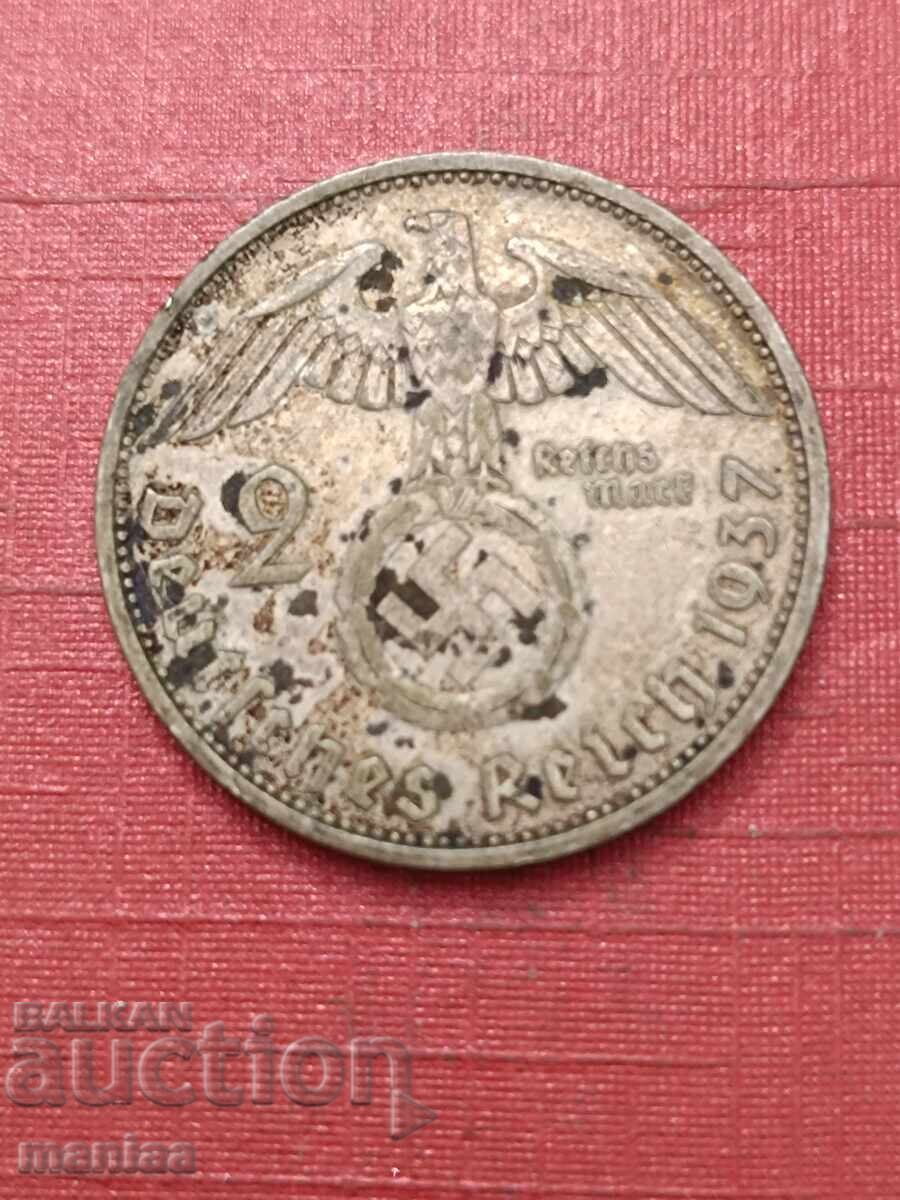 2 marks 1937 Silver! with price € 25.00 | 48.90 BGN