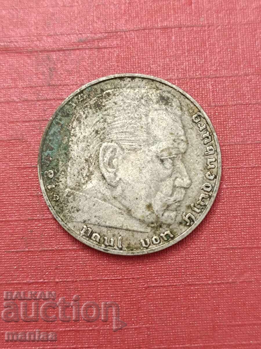 Delivery of 2 marks 1937 Silver!