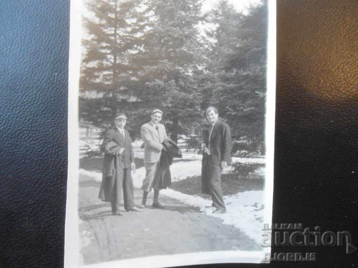 Old photograph, April 1932, Sofia, Borisova Gradina