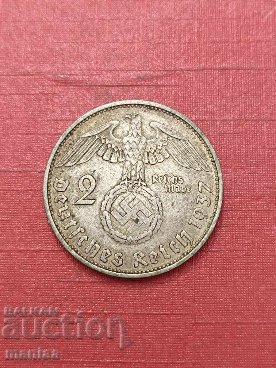 2 marks 1937 Silver!