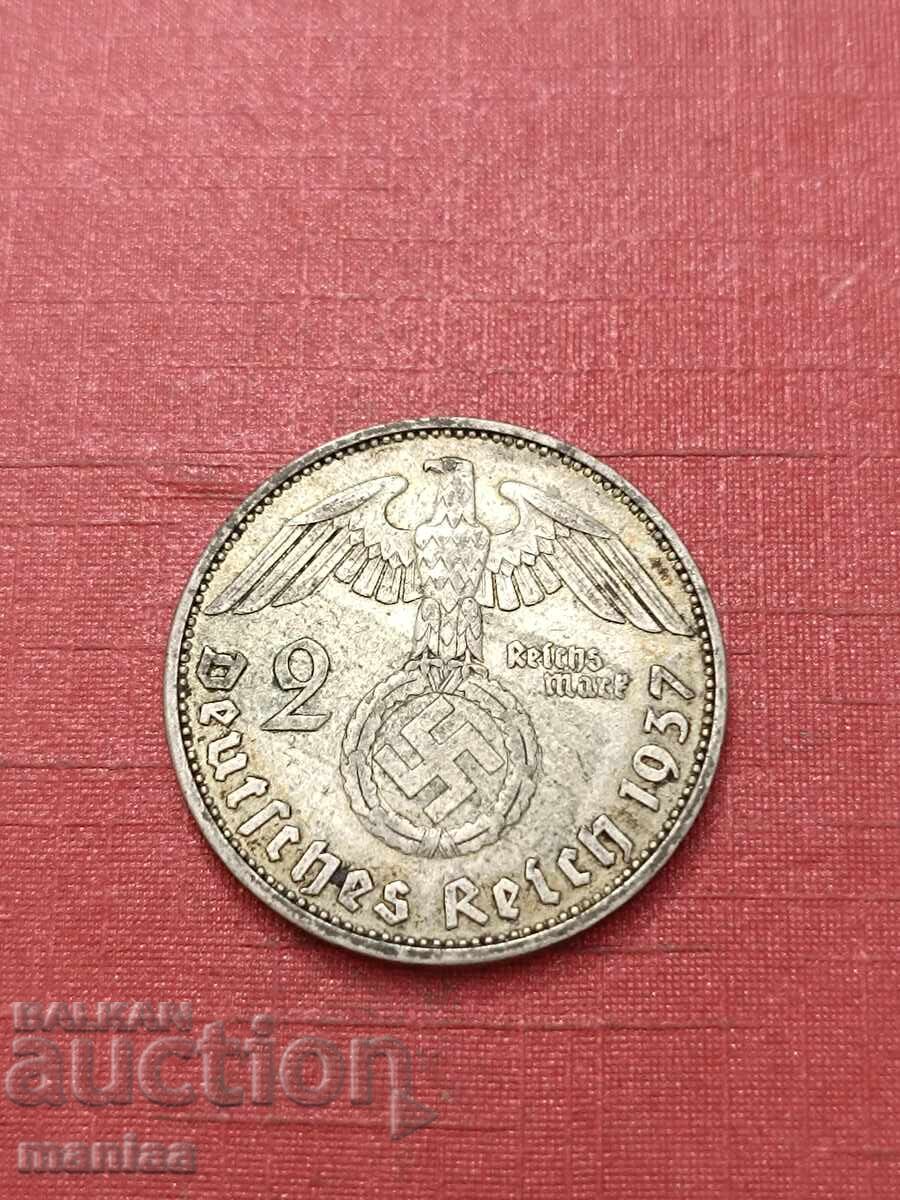 2 marks 1937 Silver!